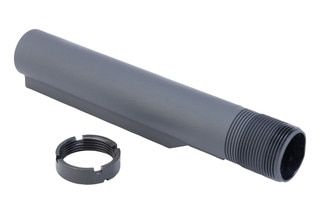 Sniper Grey AR-15 carbine receiver extension.